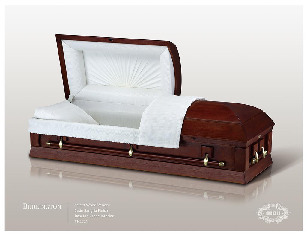 little rock wood casket burlington